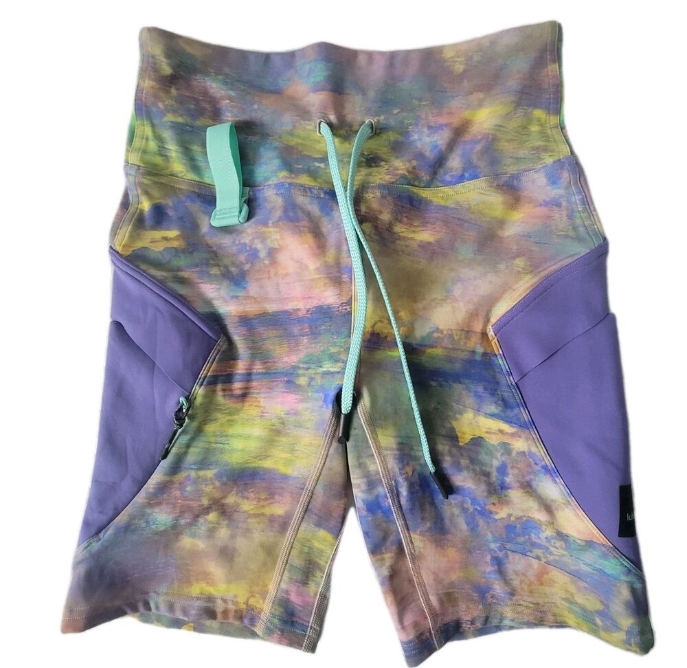 Lululemon Cargo Hiking Short 6 Super-High-Rise 8" Altered Nature Multi LW7CHAS - Picture 3 of 16